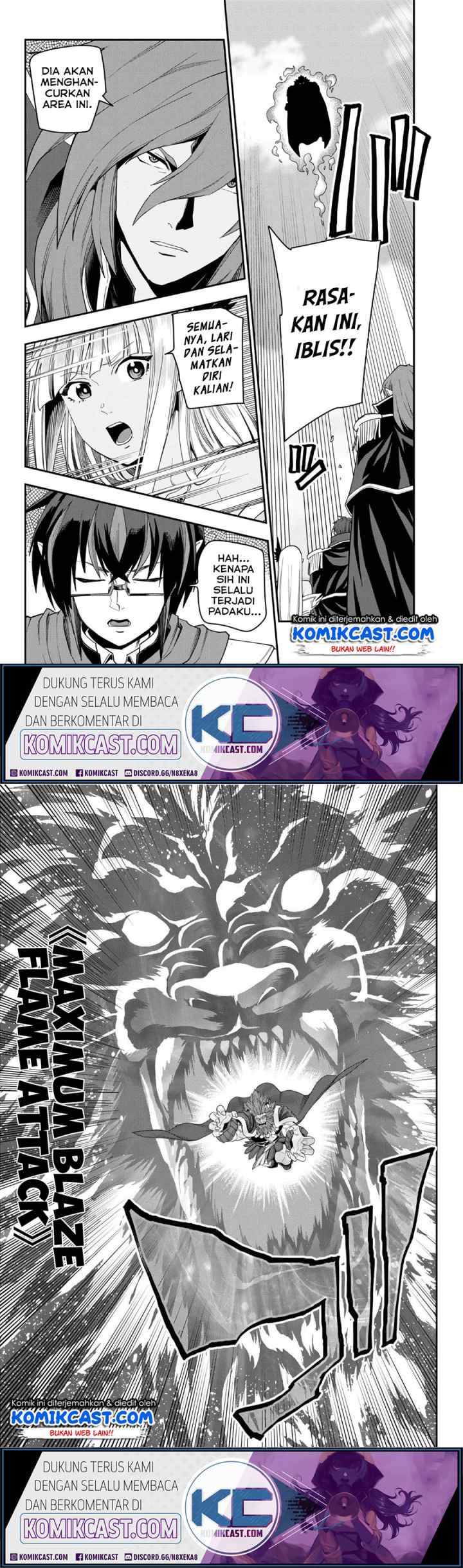 Konjiki no Moji Tsukai: Yuusha Yonin ni Makikomareta Unique Cheat chapter 64 halaman 7