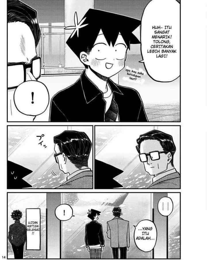 Komi-san wa Komyushou Desu chapter 317 halaman 14