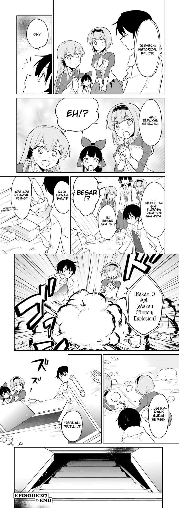 Isekai wa Smartphone to Tomo ni chapter 7 halaman 14