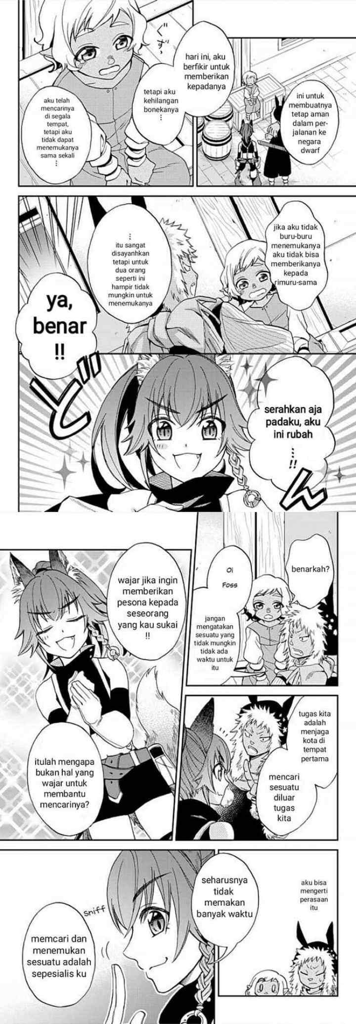 Tensei Shitara Slime Datta Ken Ibun: Makoku Gurashi no Trinity chapter 2 halaman 4