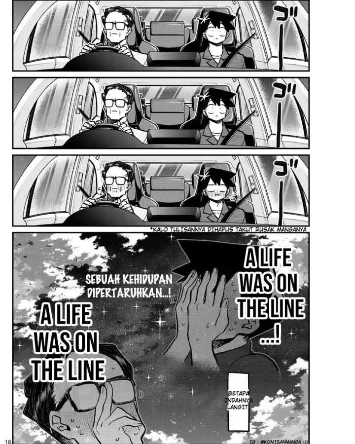 Komi-san wa Komyushou Desu chapter 364 halaman 18