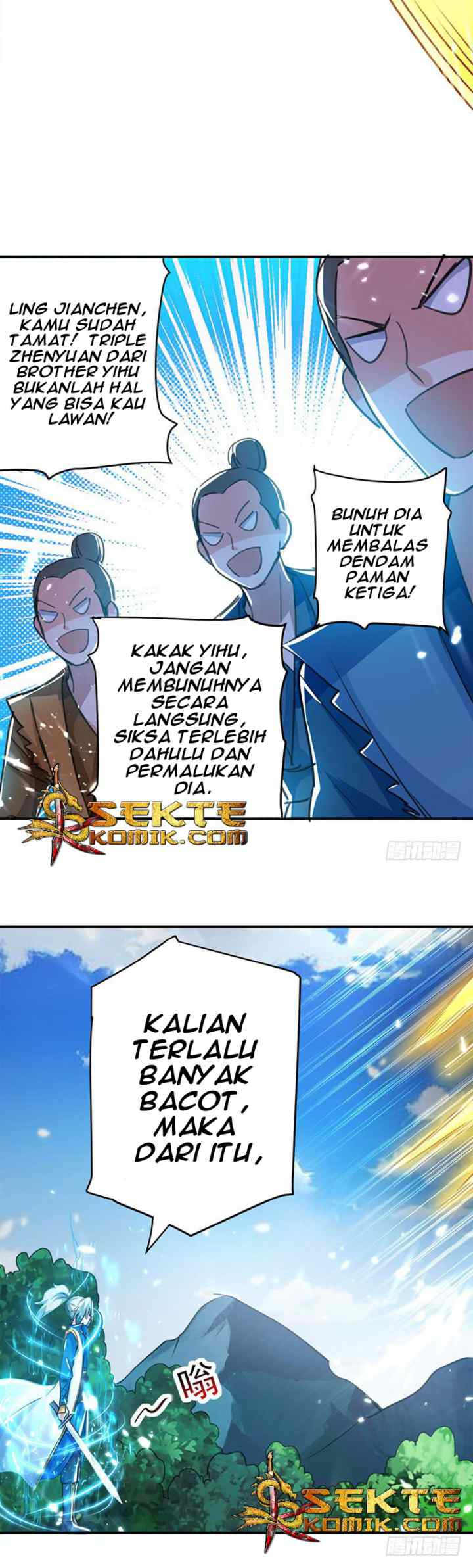 Ling Tian Shendi chapter 19 halaman 8