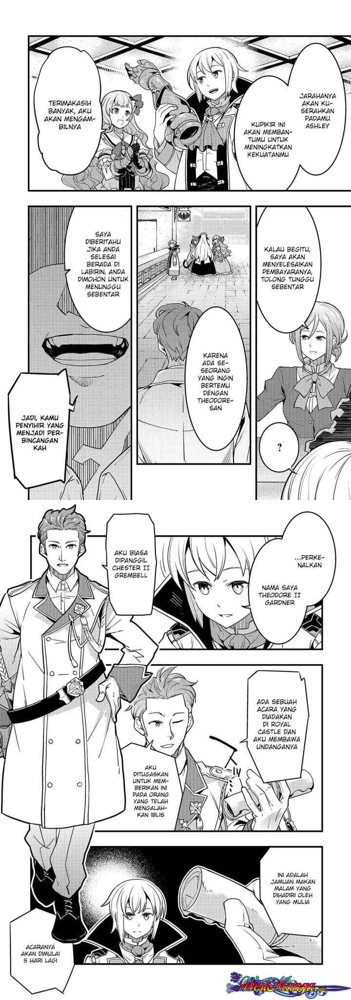 Kyoukai Meikyuu to Ikai no Majutsushi chapter 14 halaman 4