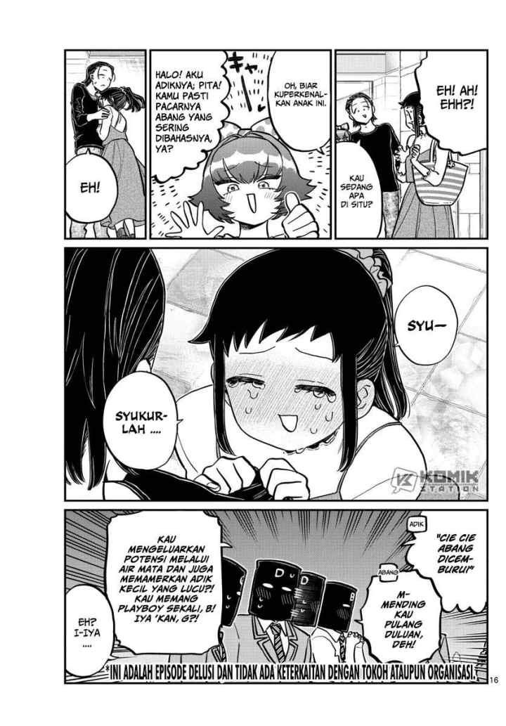 Komi-san wa Komyushou Desu chapter 254 halaman 6