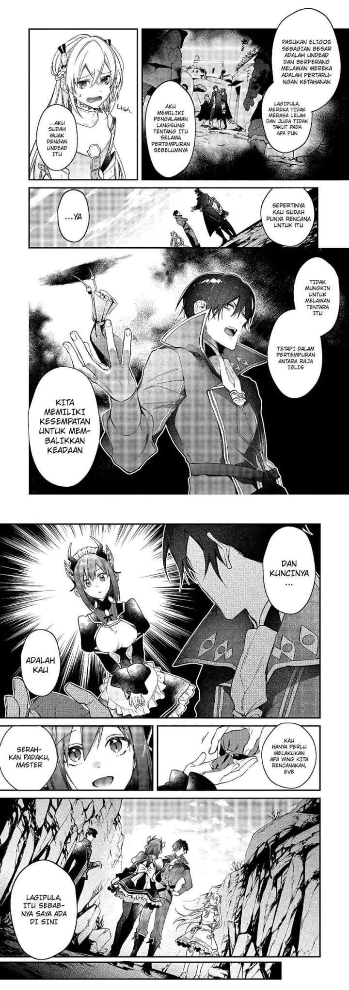 Realist Maou Niyoru Seiiki Naki Isekai Kaikaku chapter 17 halaman 9