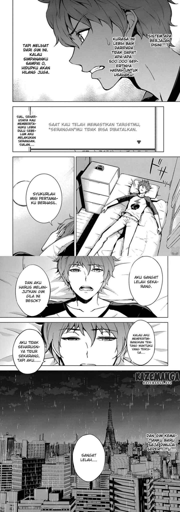 Ore no Genjitsu wa Renai Game?? ka to Omottara Inochigake no Game datta chapter 3 halaman 14