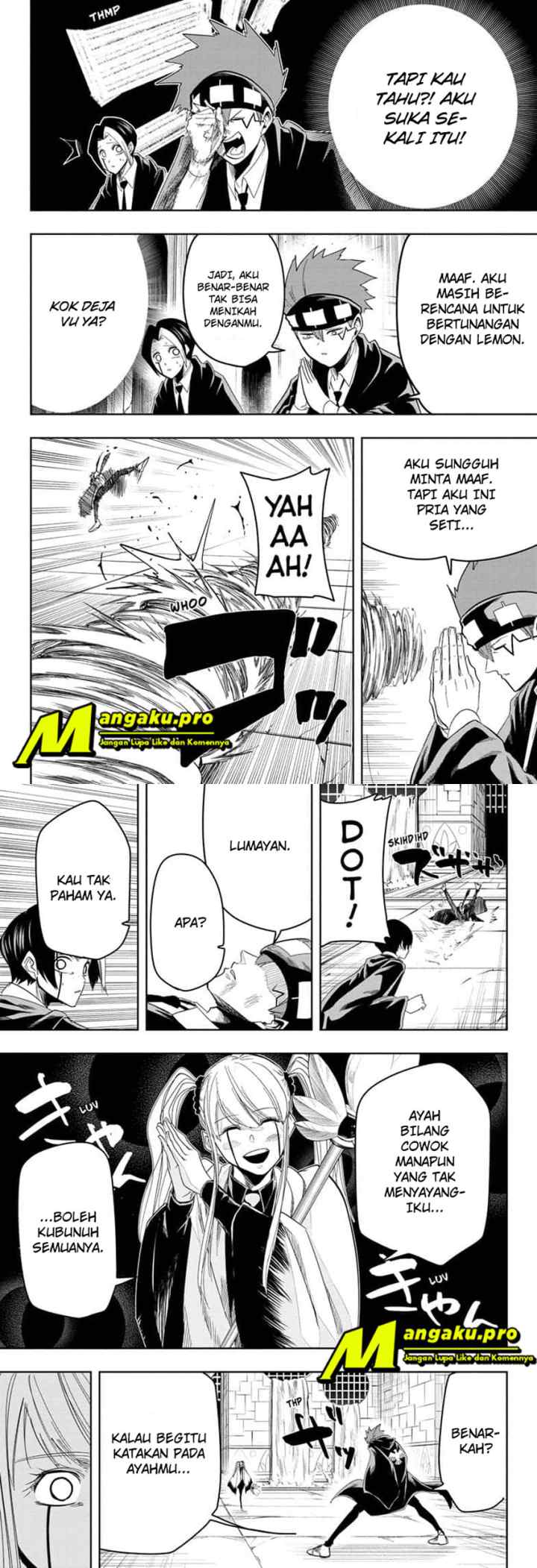 Mashle: Magic and Muscles chapter 29 halaman 4