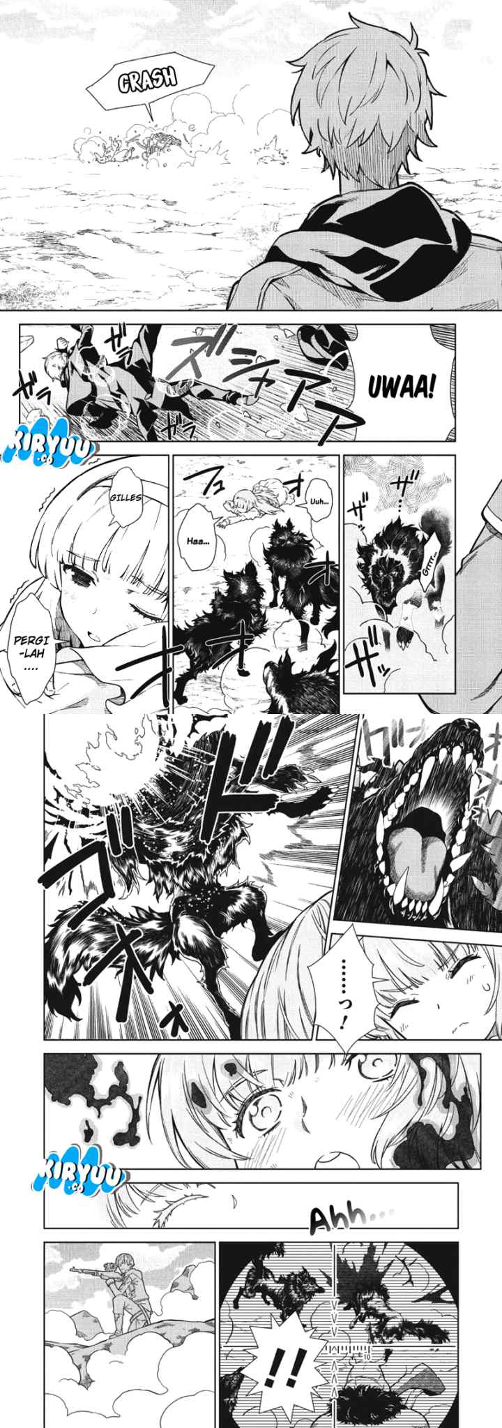 Magan to Dangan o Tsukatte Isekai o Buchinuku! chapter 1 halaman 4