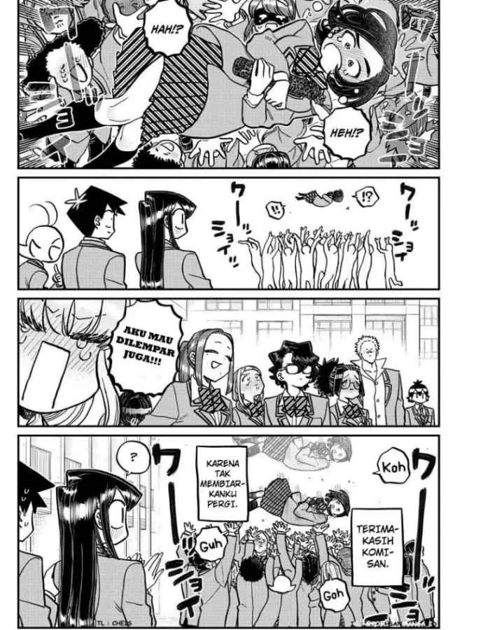 Komi-san wa Komyushou Desu chapter 315 halaman 18