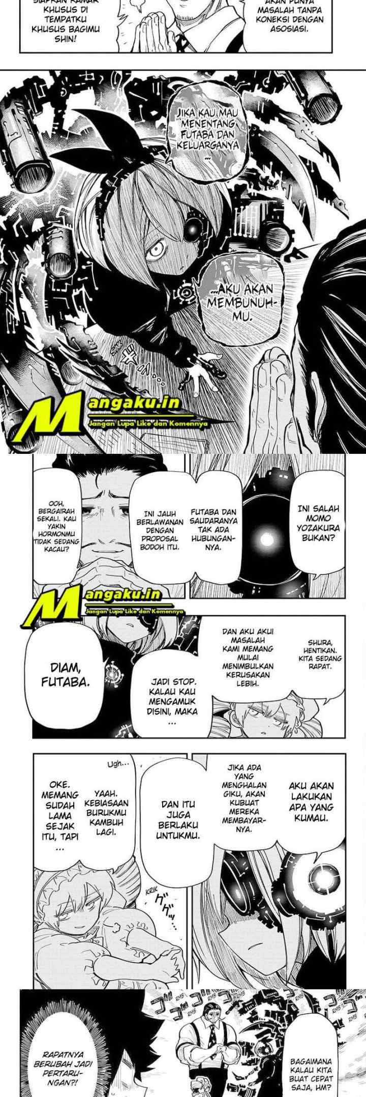 Mission: Yozakura Family chapter 135 halaman 14