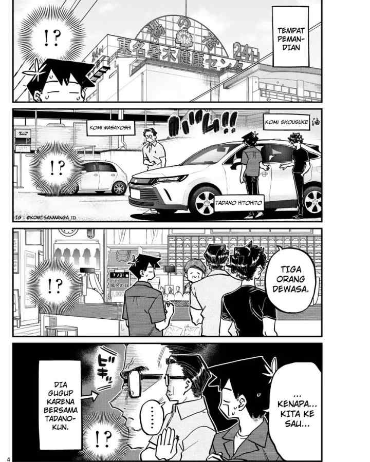 Komi-san wa Komyushou Desu chapter 364 halaman 4
