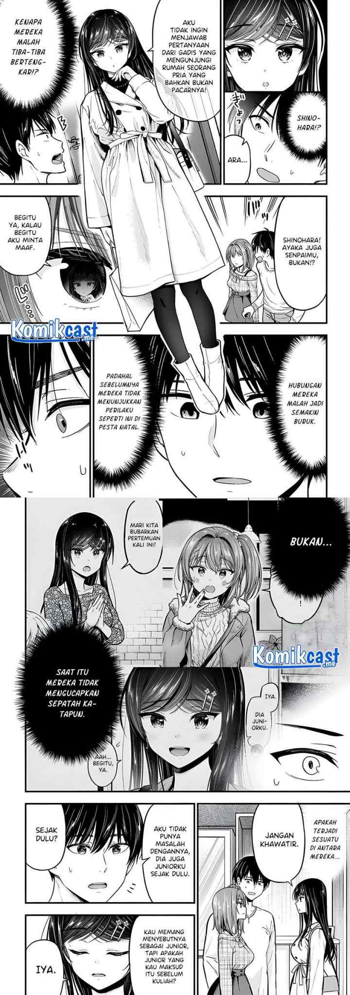Kanojo ni Uwaki Sareteita Ore ga Koakuma na Kouhai ni Natsukarete Imasu chapter 8 halaman 5