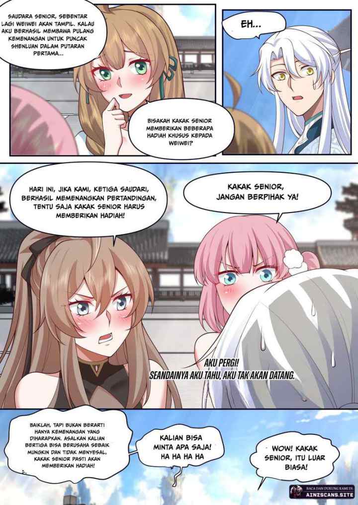 The Villain's Senior Brother And His Junior Sisters Are All Yanderes chapter 73 halaman 9