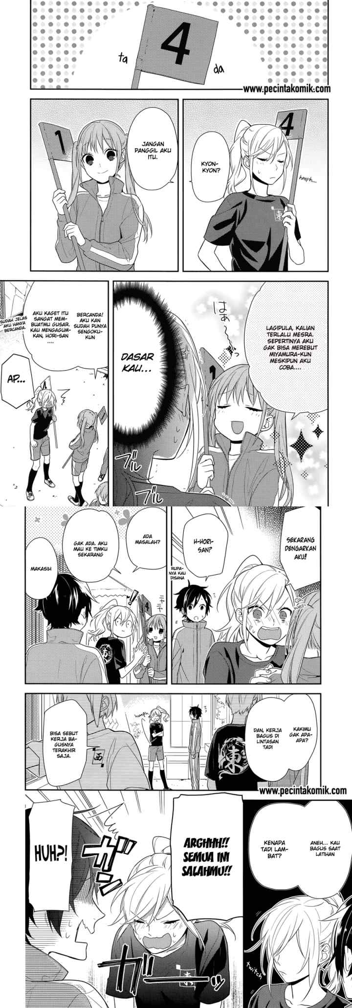 Horimiya chapter 51 halaman 8