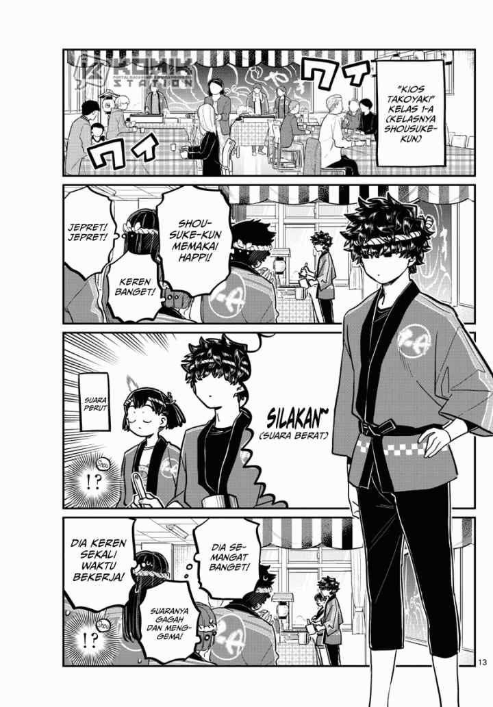 Komi-san wa Komyushou Desu chapter 244 halaman 14
