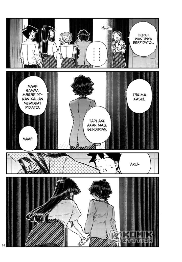 Komi-san wa Komyushou Desu chapter 202 halaman 15