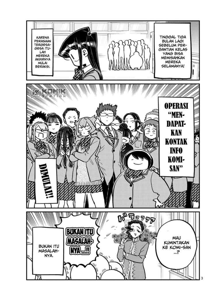 Komi-san wa Komyushou Desu chapter 258 halaman 4