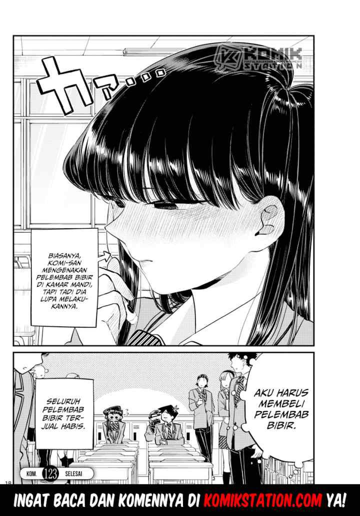 Komi-san wa Komyushou Desu chapter 123 halaman 5