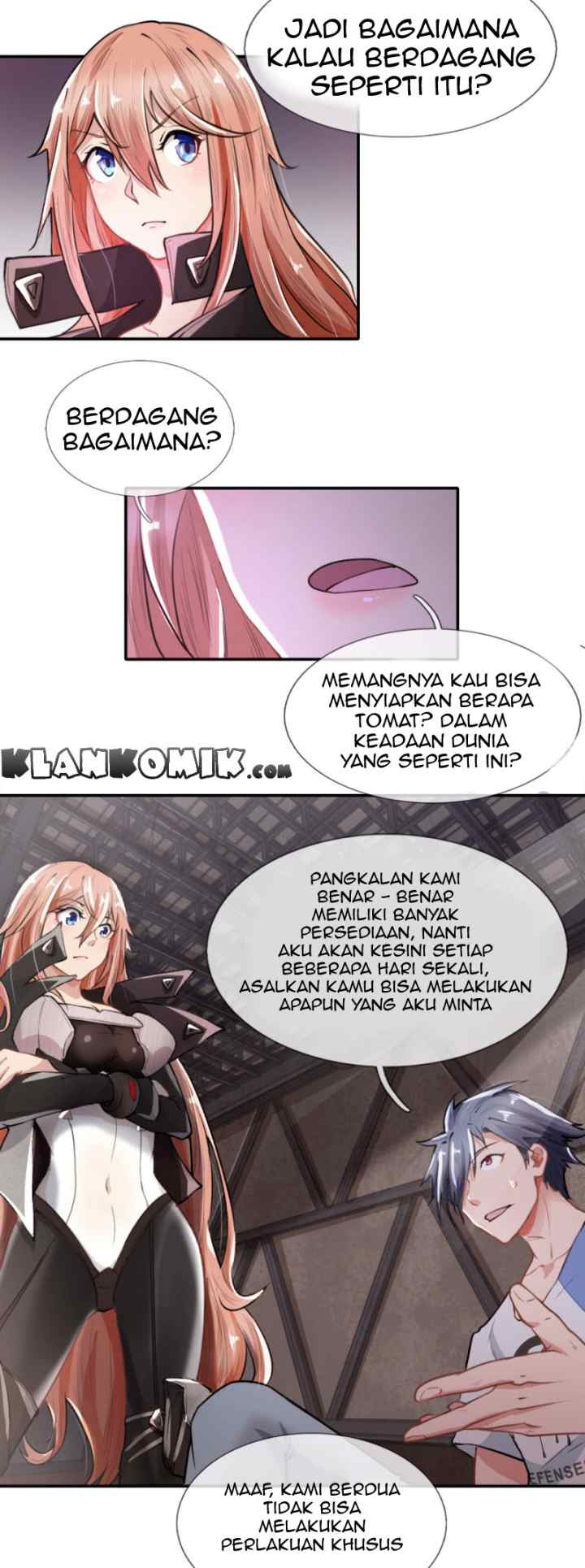 Doomsday Girlfriend: My Backyard Leads to Doomsday chapter 2 halaman 8