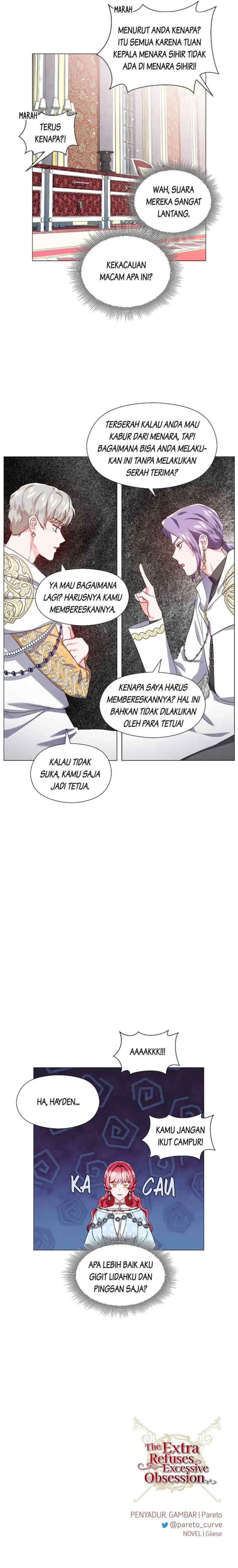 Extras Don't Want to be Overly Obsessed chapter 50 halaman 14