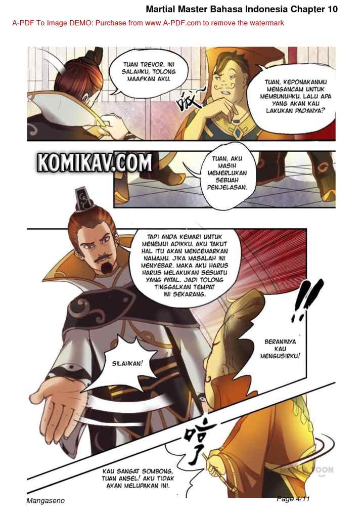 Martial Master chapter 10 halaman 4