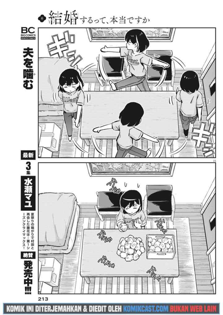 Kekkon Surutte, Hontou desu ka? chapter 39 halaman 16