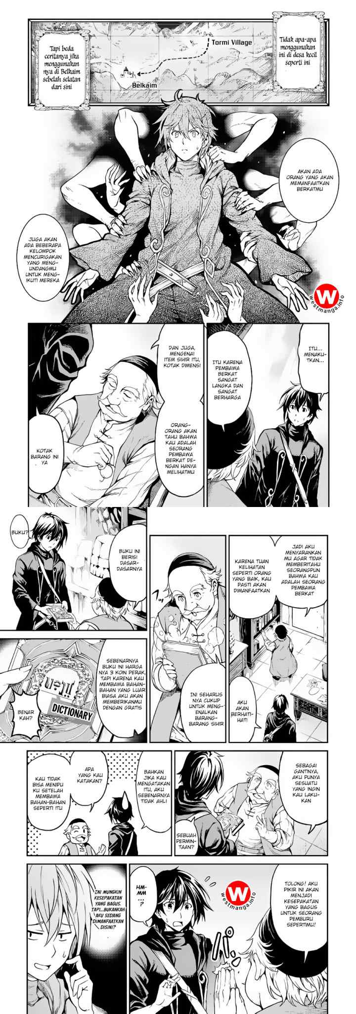 Souzai Saishuka no Isekai Ryokouki chapter 3 halaman 9