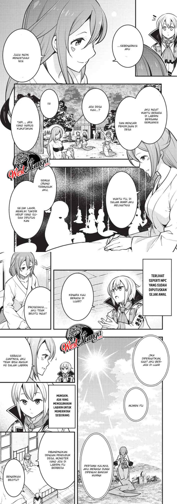 Kyoukai Meikyuu to Ikai no Majutsushi chapter 13 halaman 9
