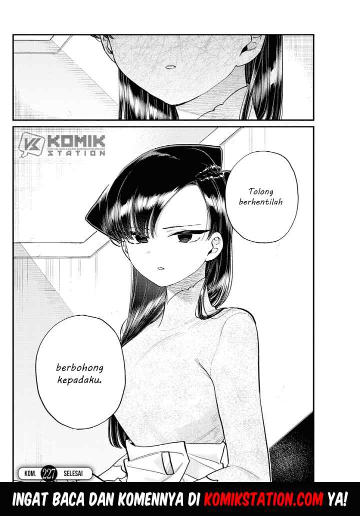 Komi-san wa Komyushou Desu chapter 227 halaman 19