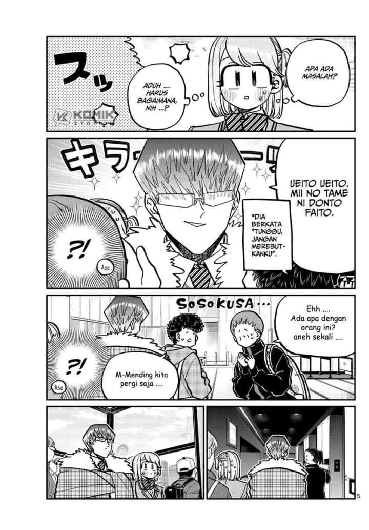 Komi-san wa Komyushou Desu chapter 290 halaman 6