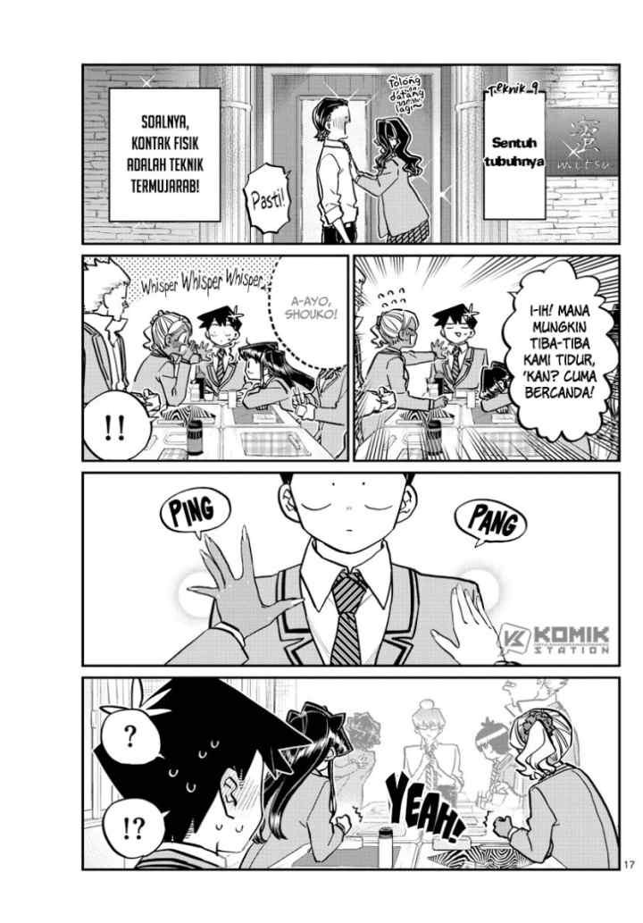 Komi-san wa Komyushou Desu chapter 240 halaman 18
