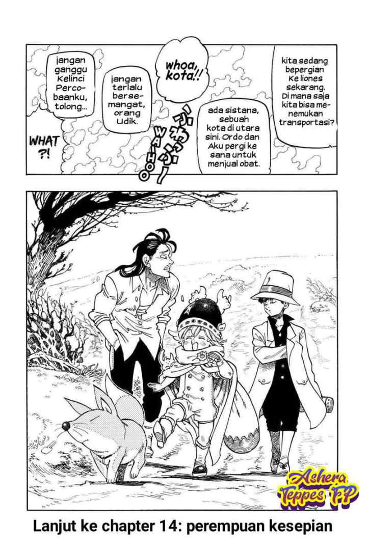 Mokushiroku no Yonkishi chapter 13 halaman 20