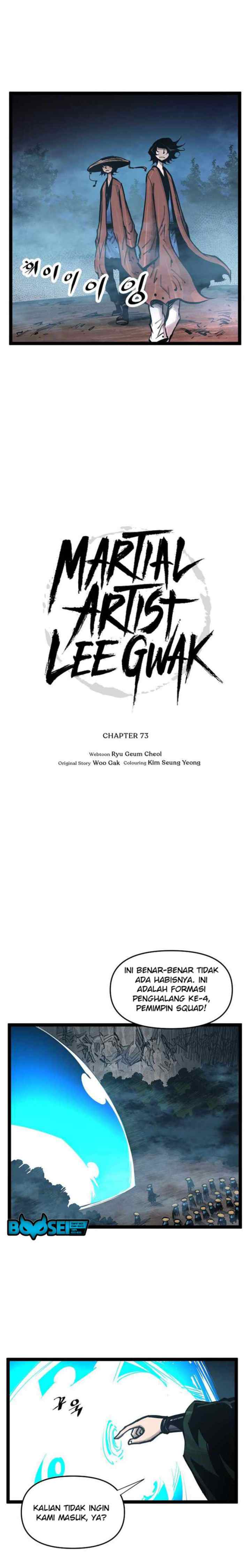 Martial Artist Lee Gwak chapter 73 halaman 7