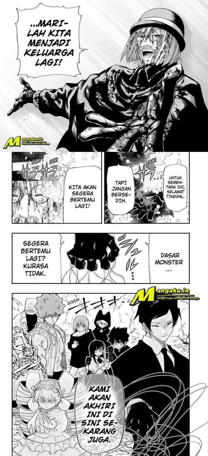Mission: Yozakura Family chapter 129 halaman 8
