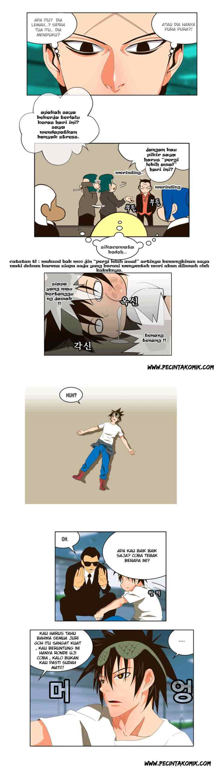 The God of HighSchool chapter 19 halaman 13