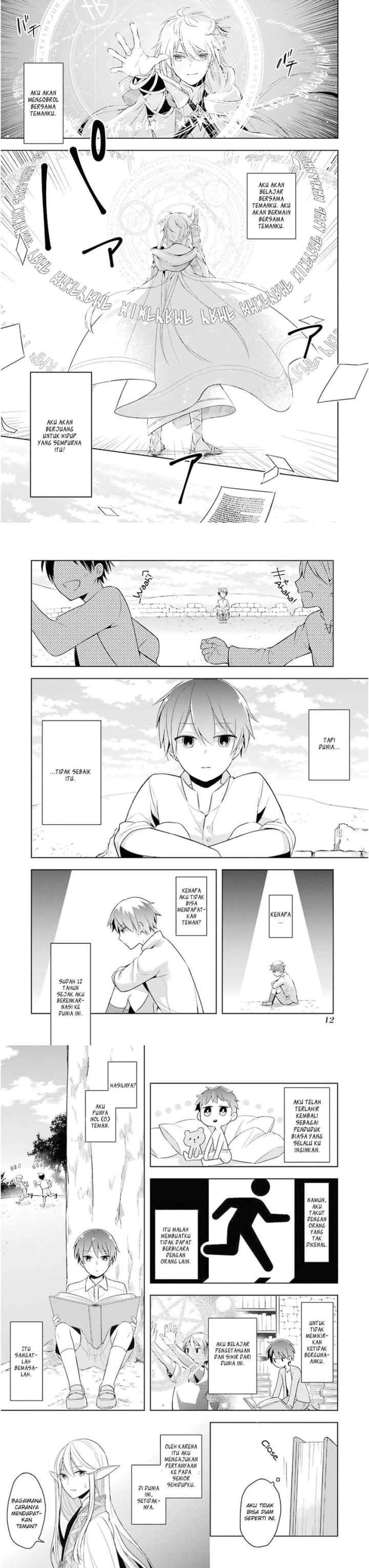 Shijou Saikyou no Daimaou, Murabito A ni Tensei suru chapter 1 halaman 5
