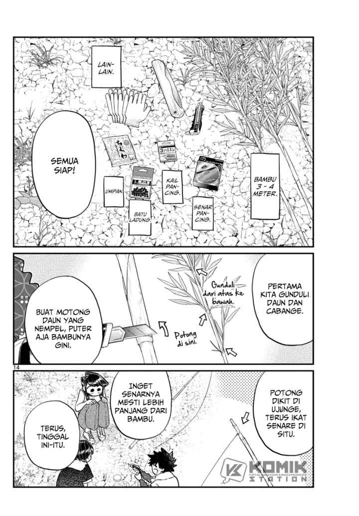 Komi-san wa Komyushou Desu chapter 184 halaman 15
