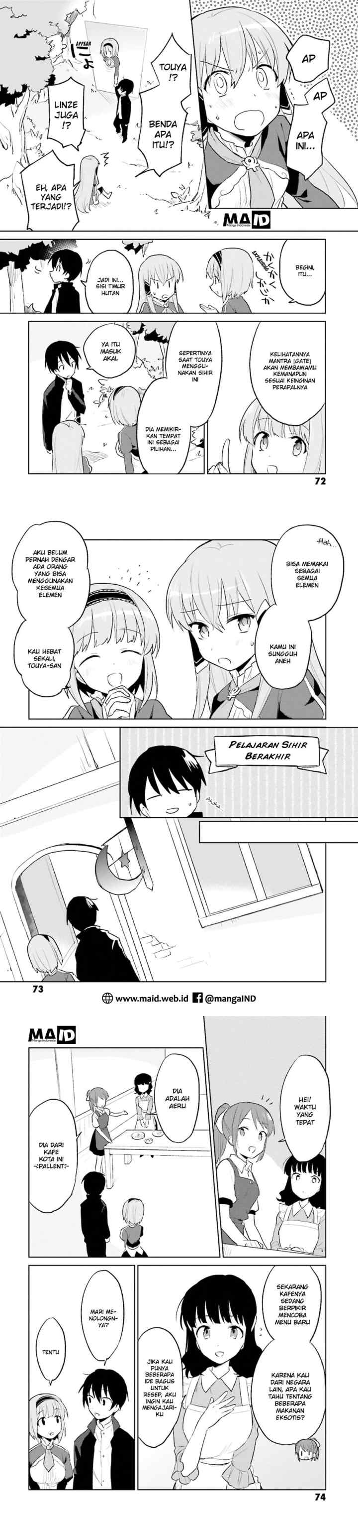 Isekai wa Smartphone to Tomo ni chapter 2 halaman 12
