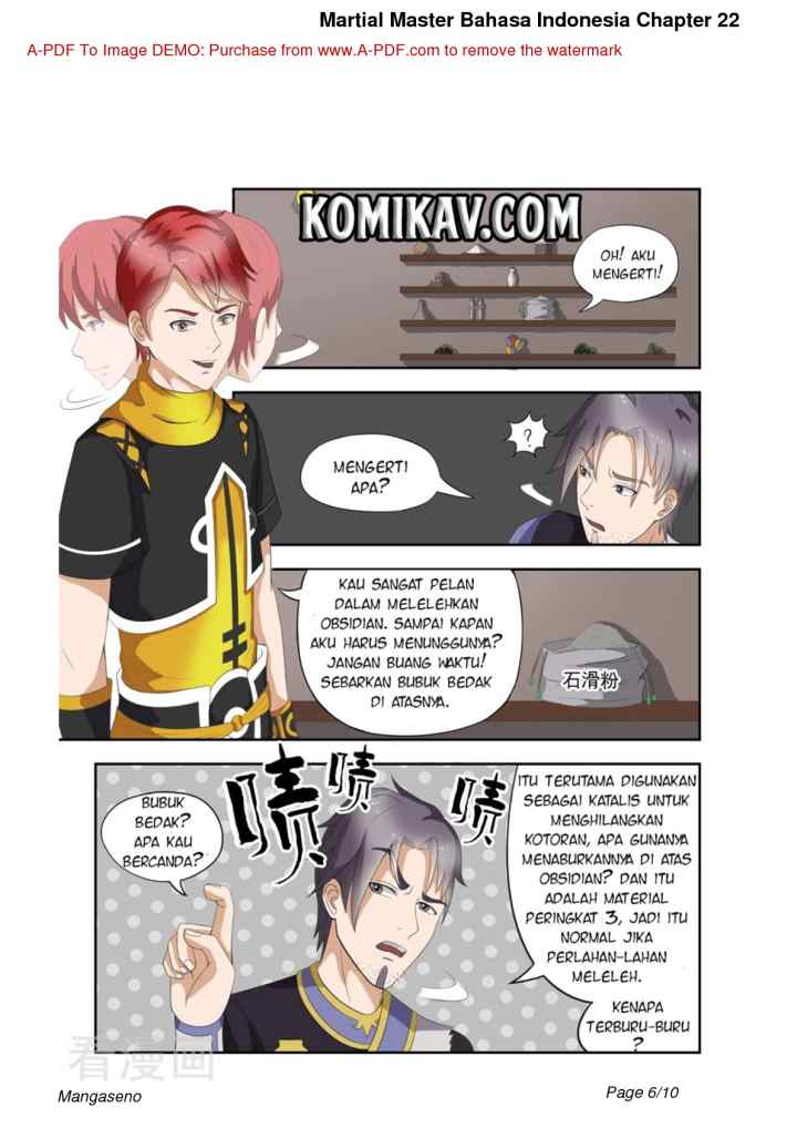 Martial Master chapter 22 halaman 6