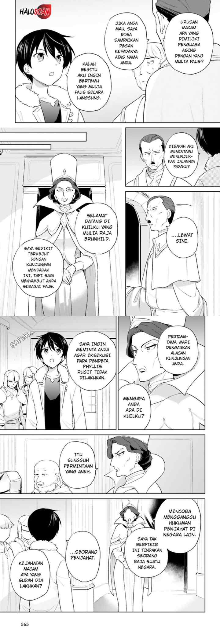 Isekai wa Smartphone to Tomo ni chapter 53 halaman 9