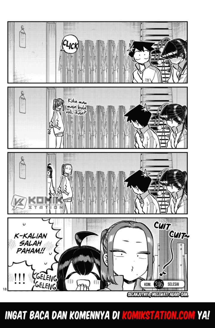 Komi-san wa Komyushou Desu chapter 246.1 halaman 19