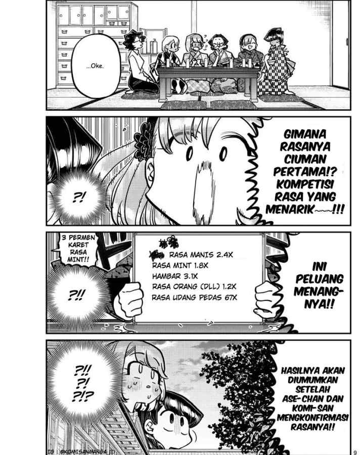 Komi-san wa Komyushou Desu chapter 362 halaman 9