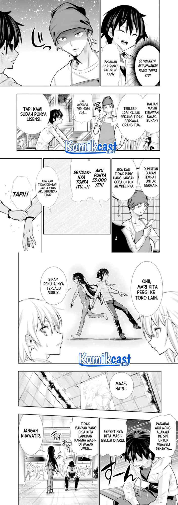 Chikashitsu Dungeon: Binbou Kyoudai wa Goraku wo Motomete Saikyou e chapter 20 halaman 8