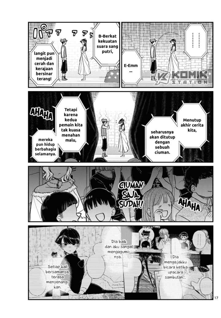 Komi-san wa Komyushou Desu chapter 223 halaman 18