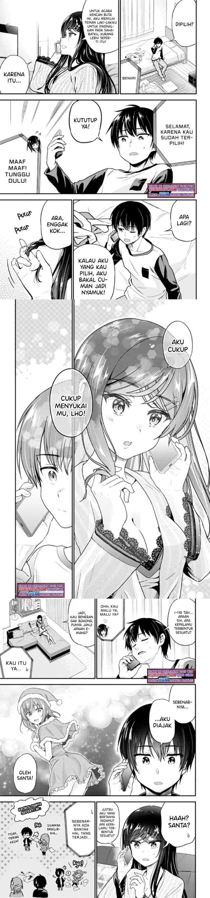 Kanojo ni Uwaki Sareteita Ore ga Koakuma na Kouhai ni Natsukarete Imasu chapter 1.2 halaman 9
