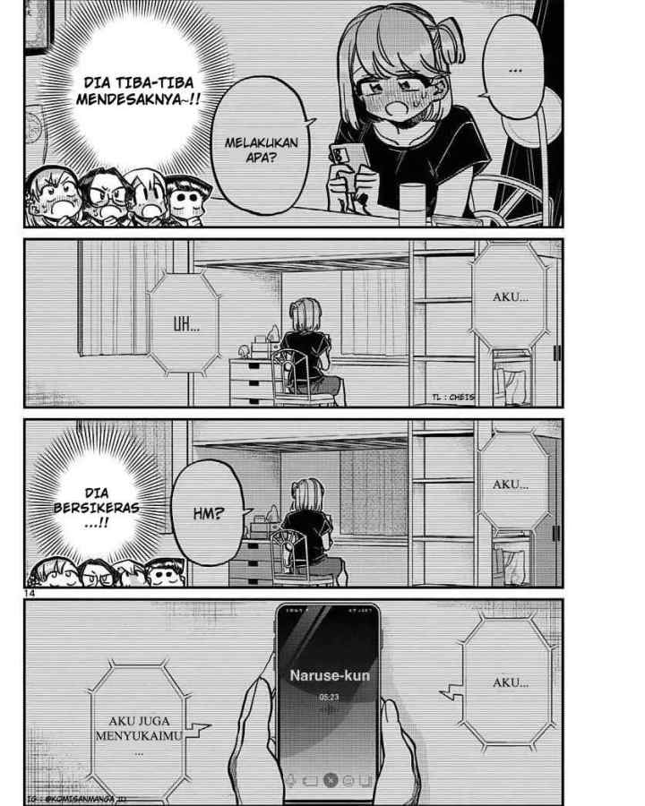 Komi-san wa Komyushou Desu chapter 361 halaman 14