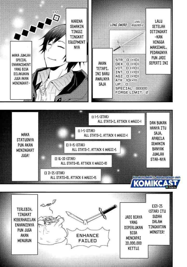 I will Live Freely in Another World with Equipment Manufacturing Cheat chapter 12.2 halaman 7