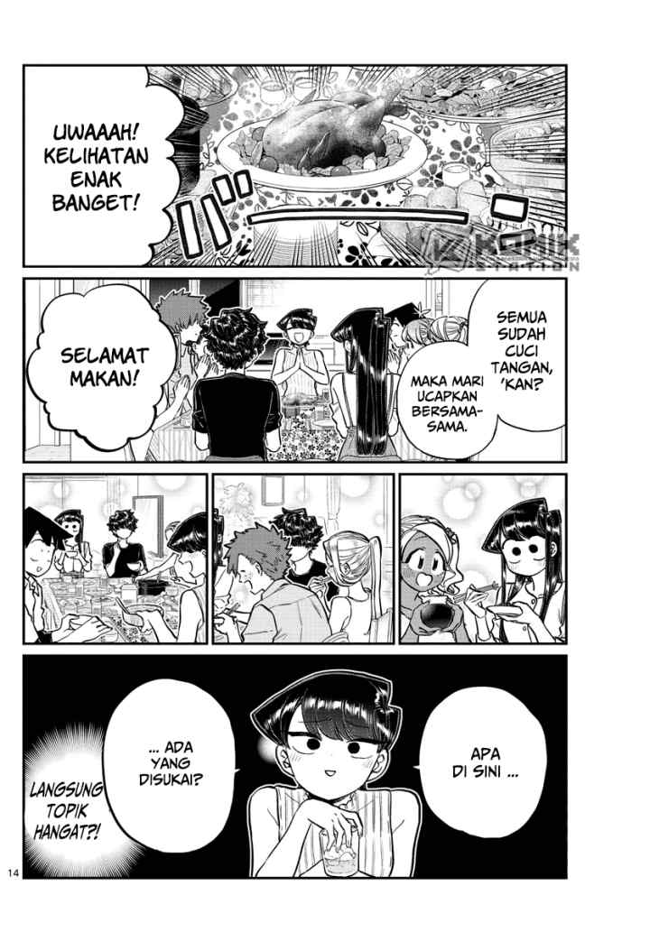 Komi-san wa Komyushou Desu chapter 207 halaman 15