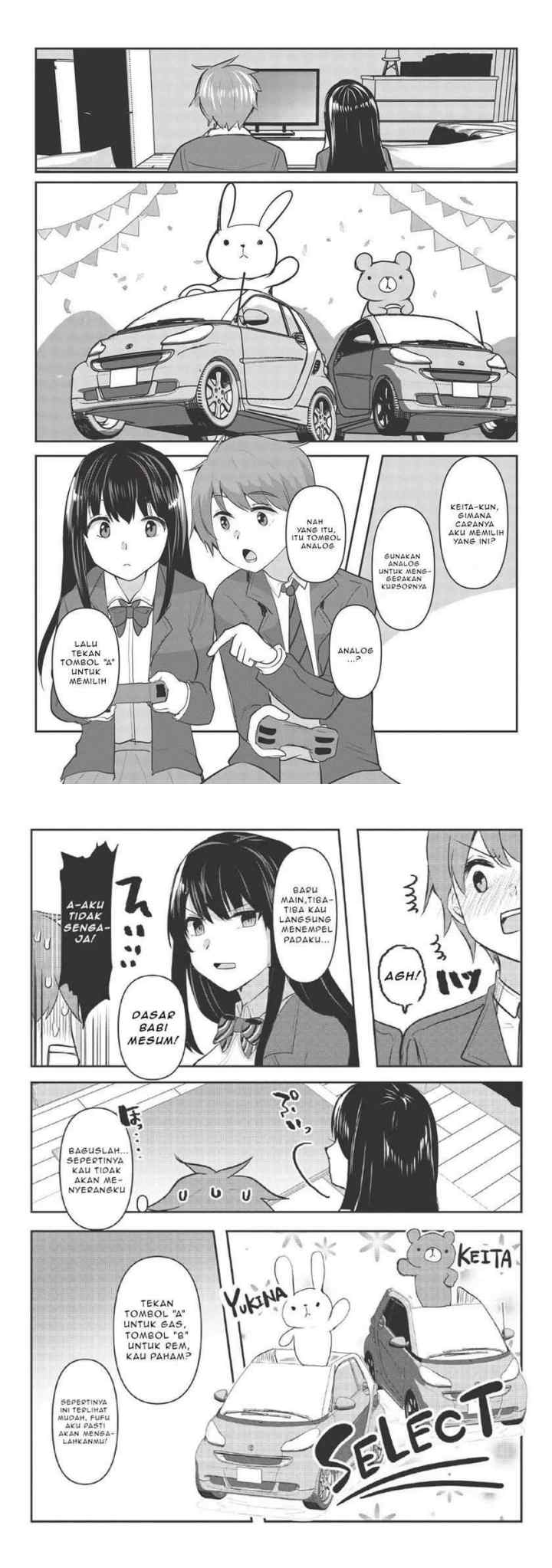Dokuzetsu Shoujo wa Amanojaku chapter 2 halaman 5