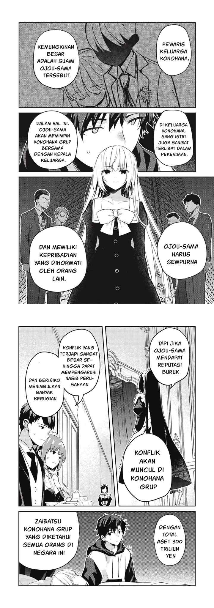 Saijo no Osewa ~Takane no Hana Darakena Meimon Kou de, Gakuin Ichi no Ojou-sama (Seikatsu Noryoku Kaimu) o Kagenagara Osewa suru Koto ni Narimashita~ chapter 13 halaman 9